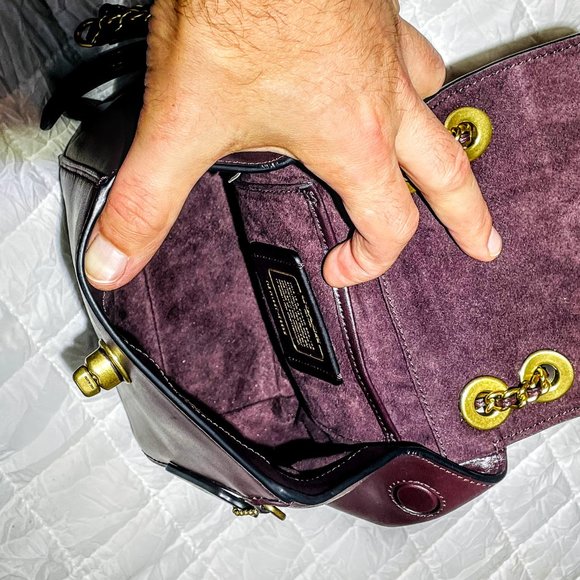 NWOT - COACH PARKER CONVERTIBLE BACKPACK 16 WITH SNAKESKIN DETAIL (79635) - Picture 8 of 9